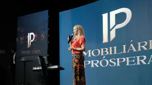 Convidada no palco