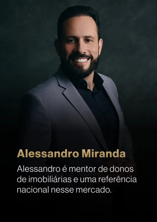 Alessandro Miranda, empresário e mentor imobiliário